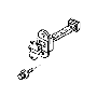 MS240684 Hood Latch Bolt