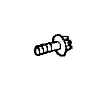 View BOLT, SCREW. 6 Lobe External Head, Hex Flange Head. M6X1.00X16.00, M6X1.0X16.00. Front, Mounting, Rear, Right. Upper.  Full-Sized Product Image