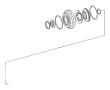 Image of PLATE, RETAINER. Bearing. image for your Chrysler