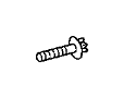 View BOLT, SCREW. 6 Lobe External Head, Hex Flange Head. M6X1.00X16.00, M6X1.0X16.00. Front, Mounting, Rear, Right. Upper.  Full-Sized Product Image