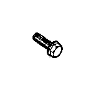 View SCREW. Hex Head. M8x1.25x20.  Full-Sized Product Image 1 of 7