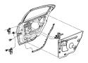 View BOLT, Used for: NUT AND  WASHER. Hex, Hex Flange Head. M6x1, M8X1.25X25.00. Cross Car Through To Dash, Export, Left, Mounting, Right, Wire Grommets To Dash. Wheel Liner Trough to Body.  Full-Sized Product Image