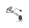 View INSULATOR, ISOLATOR. Exhaust, Exhaust Support. Left, Mounting, Right.  Full-Sized Product Image