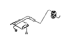 View INSULATOR, ISOLATOR. Exhaust, Exhaust Support. Left, Mounting, Right.  Full-Sized Product Image