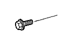 View Used for: SCREW AND WASHER. Hex Head. 437-14X1.625. Mounting.  Full-Sized Product Image