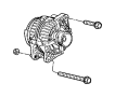 View Bolt. Alternator. Bracket. Mount. Compressor. (Lower) Full-Sized Product Image