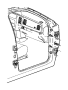 View HINGE. Door. Left, Upper Left.  Full-Sized Product Image