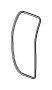 View WEATHERSTRIP. Door Opening. Front, Right, Used for: Right and Left, Used for: Right And Left.  Full-Sized Product Image