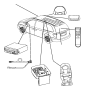 Image of BEZEL. Overhead Console.  [Power Sunroof], [Air. image for your 2004 Chrysler Pacifica