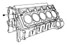 View PLUG. Core, Pipe. 375-18X.475. Left, Left Cylinder Head, Left Side, Right, Right Cylinder Head, Right Side, Used for: Right and Left, Used for: Right And Left.  Full-Sized Product Image