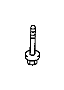 MB176061 Bolt. Crossmember. C