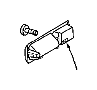 View SCREW. Pan Head. M6x1.00x16.00. Mounting. Right Rear, Secondary.  Full-Sized Product Image