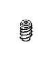 View BOLT, SCREW. 6 Lobe, Hex Flange Head. M8x1.25x25.00, M8x1.25x28.00. Left, Mounting, Right, Right or Left, Used for: Right And Left.  Full-Sized Product Image