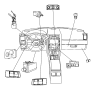 View SCREW. Pan Head Tapping. 125-40x.437. Export, Ignition Switch, Switch Mounting. Ground.  Full-Sized Product Image