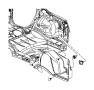 View PIN, PUSH PIN. M6.3X18.60. Left, Luggage Compartment Trunk, Mounting, Right, Right or Left, Used for: Right and Left.  Full-Sized Product Image