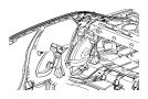 View PIN, PUSH PIN. M6.3X18.60. Left, Luggage Compartment Trunk, Mounting, Right, Right or Left, Used for: Right and Left.  Full-Sized Product Image