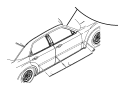 Image of APPLIQUE. Rear Door. Left.  Up to 12/17/2004. image for your 2007 Dodge Avenger