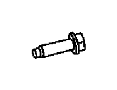 View BOLT. Hex Flange Head. M12X1.75X45.00. Adaptor To Knuckle, Mounting.  Full-Sized Product Image