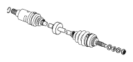 View SHAFT. Axle Half. Right.  Full-Sized Product Image
