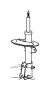 View BOLT. Serrated. M14X2.00X77.0. Strut To Knuckle.  Full-Sized Product Image