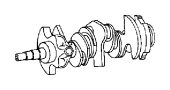 View CRANKSHAFT.  Full-Sized Product Image