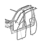 View WEATHERSTRIP. Door Opening. Front, Right, Used for: Right and Left, Used for: Right And Left.  Full-Sized Product Image