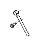 View Engine Cooling Fan Shroud Bolt Full-Sized Product Image