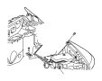 View BRACKET. Battery Hold Down.  Full-Sized Product Image