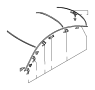 View CLIP. Molding. Left, Right.  Full-Sized Product Image
