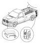 Image of Truck Bed Decal image for your 2020 Ram 1500 Classic Express Crew Cab Pickup Fleetside  