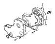Image of SCREW. Hex Head. M8x1.25x50. Mounting. Fuel Filter. [Export Emissions]. image for your 2009 Dodge Ram 4500   