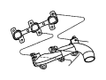 View GASKET. Exhaust Manifold. Left, Right, Right Side.  Full-Sized Product Image