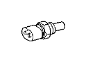 View SENDING UNIT, SENSOR. Oil temperature, Temperature Gauge.  Full-Sized Product Image