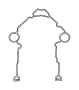 View GASKET, GASKET KIT, GASKET PACKAGE. Chain Case Cover, Front Cover, Timing Cover. Mounting.  Full-Sized Product Image