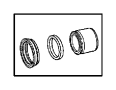 View PISTON KIT. DISC BRAKE. Export, Left, Left Or Right, Right, Right or Left. Used for: Right and Left.  Full-Sized Product Image