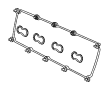 View GASKET KIT. Cylinder Head Cover, Rocker Cover. Left Side, Right Side, Used for: Right and Left, Used for: Right And Left.  Full-Sized Product Image