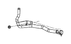 View HVAC Heater Hose Full-Sized Product Image