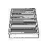 Image of FILTER. Air.  Use 53032700AB Air. image for your 2017 RAM 1500