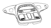 View BRACKET. Overhead Console.  Full-Sized Product Image 1 of 10