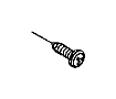 View SCREW. Hex Head, Pan Head Tapping, Tapping, Visor Support. M4.2x1.4x16, M4.2X1.4X16.00. Export, Front, Front Door, Front Left, Front Right, Left, Left Front Door, Left Rear, Left Rear Door, Mounting, Rear, Rear Door, Rear Left, Rear Right, Right, Right Front Door, Right or Left, Right Rear, Right Rear Door.  Full-Sized Product Image
