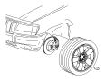 View WEIGHT. WHEEL, Wheel Balance Tape. 3.00 OUNCE.  Full-Sized Product Image