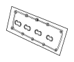 View GASKET KIT. Cylinder Head Cover, Rocker Cover. Left Side, Right Side, Used for: Right and Left, Used for: Right And Left.  Full-Sized Product Image