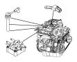 Image of CABLE PACKAGE. Ignition. [#1,4], [#2,3]. image for your Chrysler