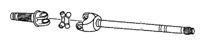 View Drive Axle Shaft Full-Sized Product Image