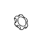 View O RING. Oil Filler Cap.  Full-Sized Product Image