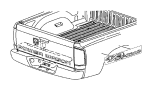 View NAMEPLATE. Medallion. Ram Head. Tailgate.  Full-Sized Product Image