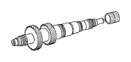 View MAINSHAFT. Transmission.  Full-Sized Product Image