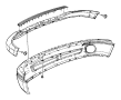 Image of Bumper Cover (Front, Upper, Lower) image for your 2022 Ram 1500  HFE Crew Cab Pickup Fleetside 