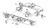 View Bracket. Bumper. (Front, Upper) Full-Sized Product Image