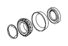View Automatic Transmission Pinion Bearing. Bearing, TapeRED ROL. Bearing, TEPERED. Differential Pinion Bearing.  Full-Sized Product Image